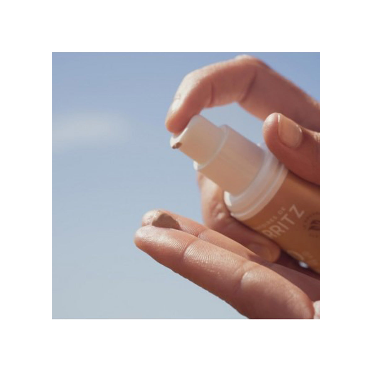 Crème solaire protectrice pour le visage couleur beige SPF30 Alga Maris 50 ml