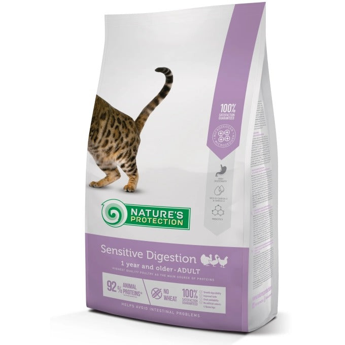 Nature's Protection Cat Sensitive Digestion Poultry Cat Food 2 kg