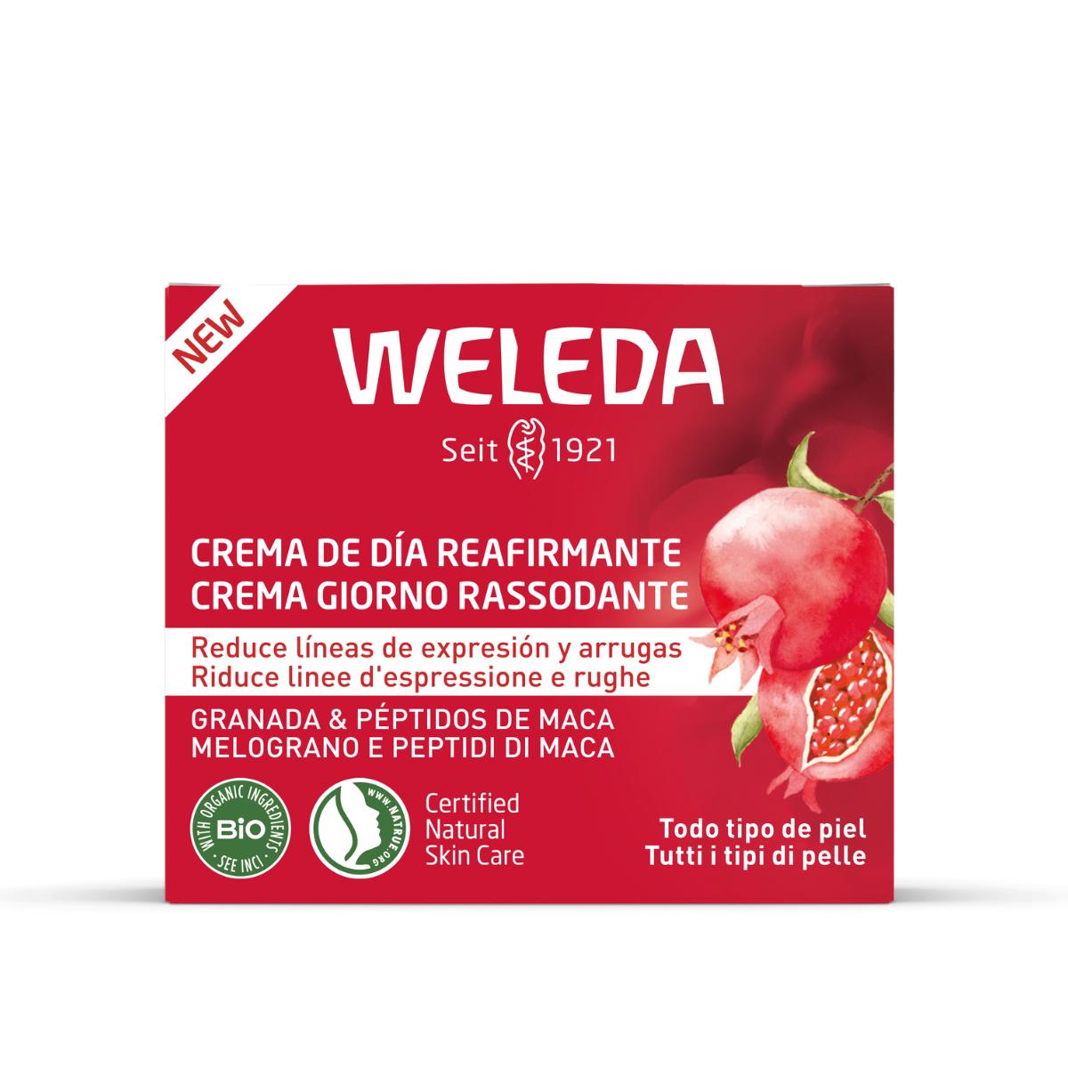 Pack of 2 Weleda Pomegranate and Maca Peptide Firming Day Cream 40 ml