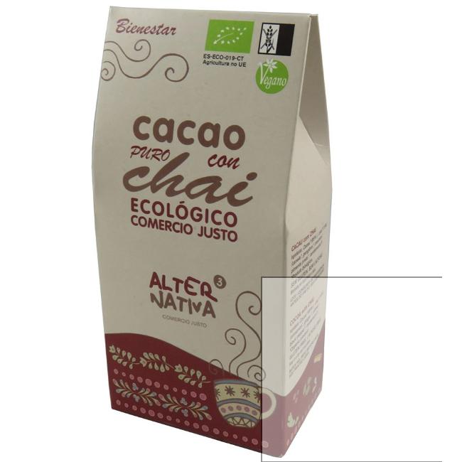 Cacao pur bien-être au chai Alternativa 125 g