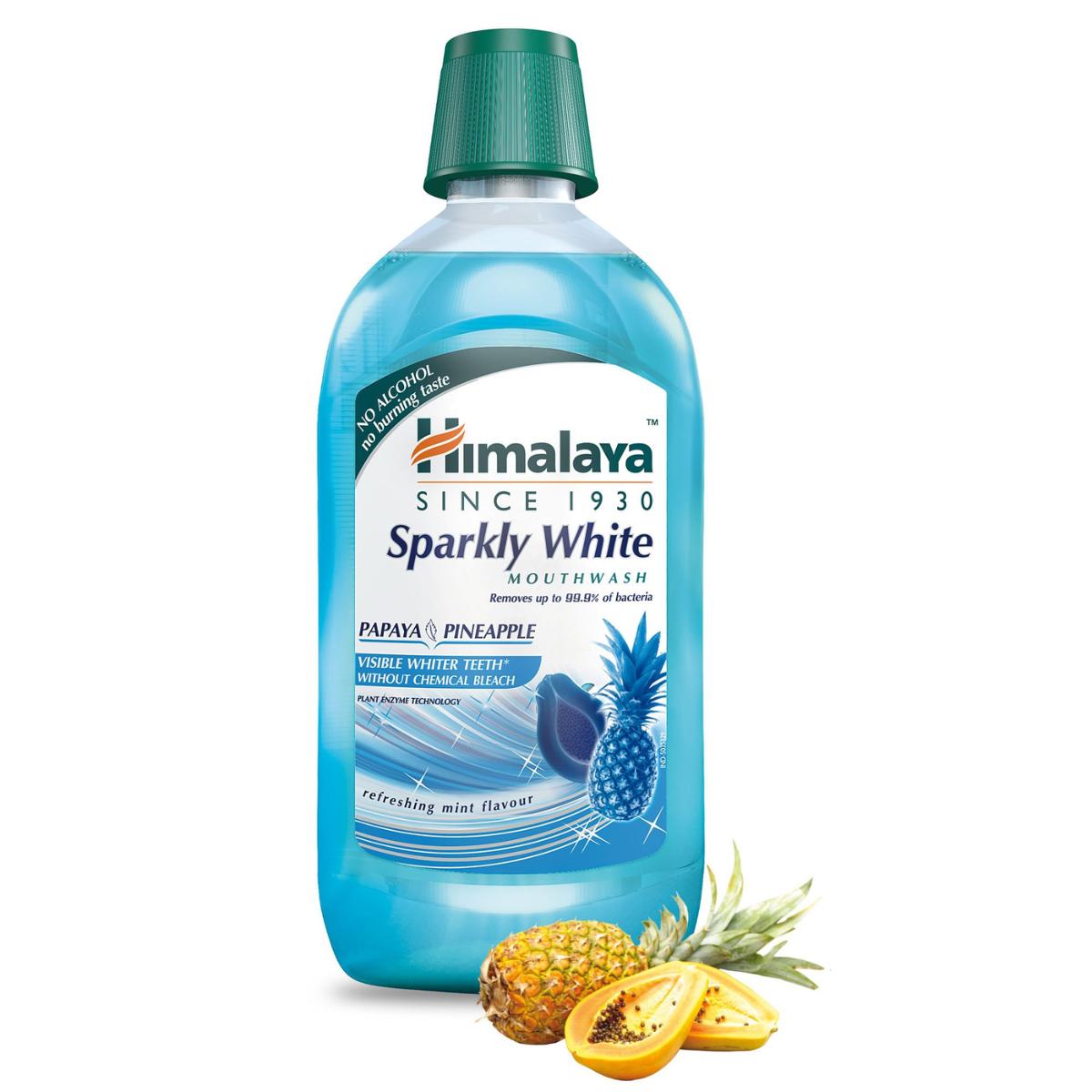 Himalaya mondwater voor wittere tanden 450 ml