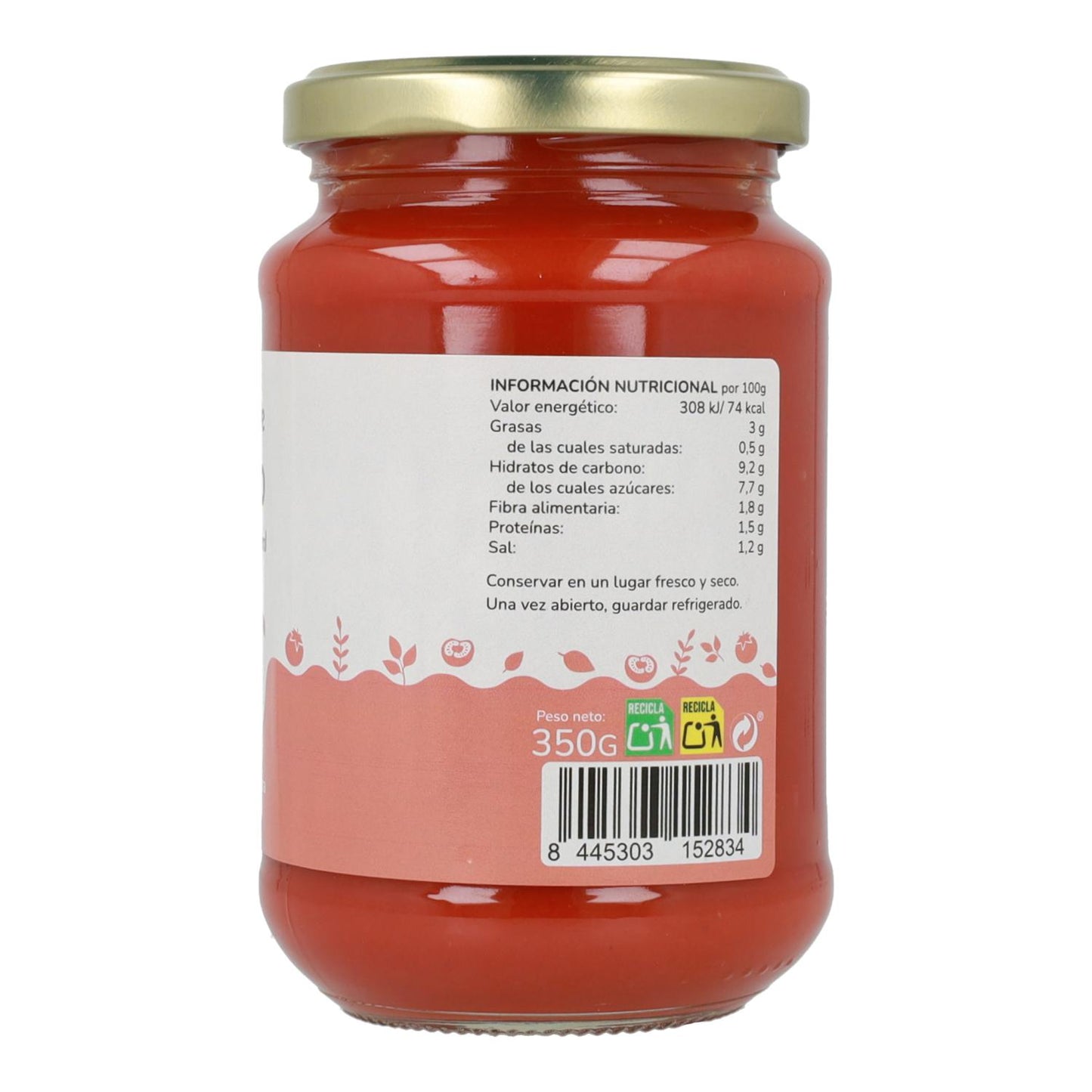 Tomate Frito ECO Planeta Huerto 350 g