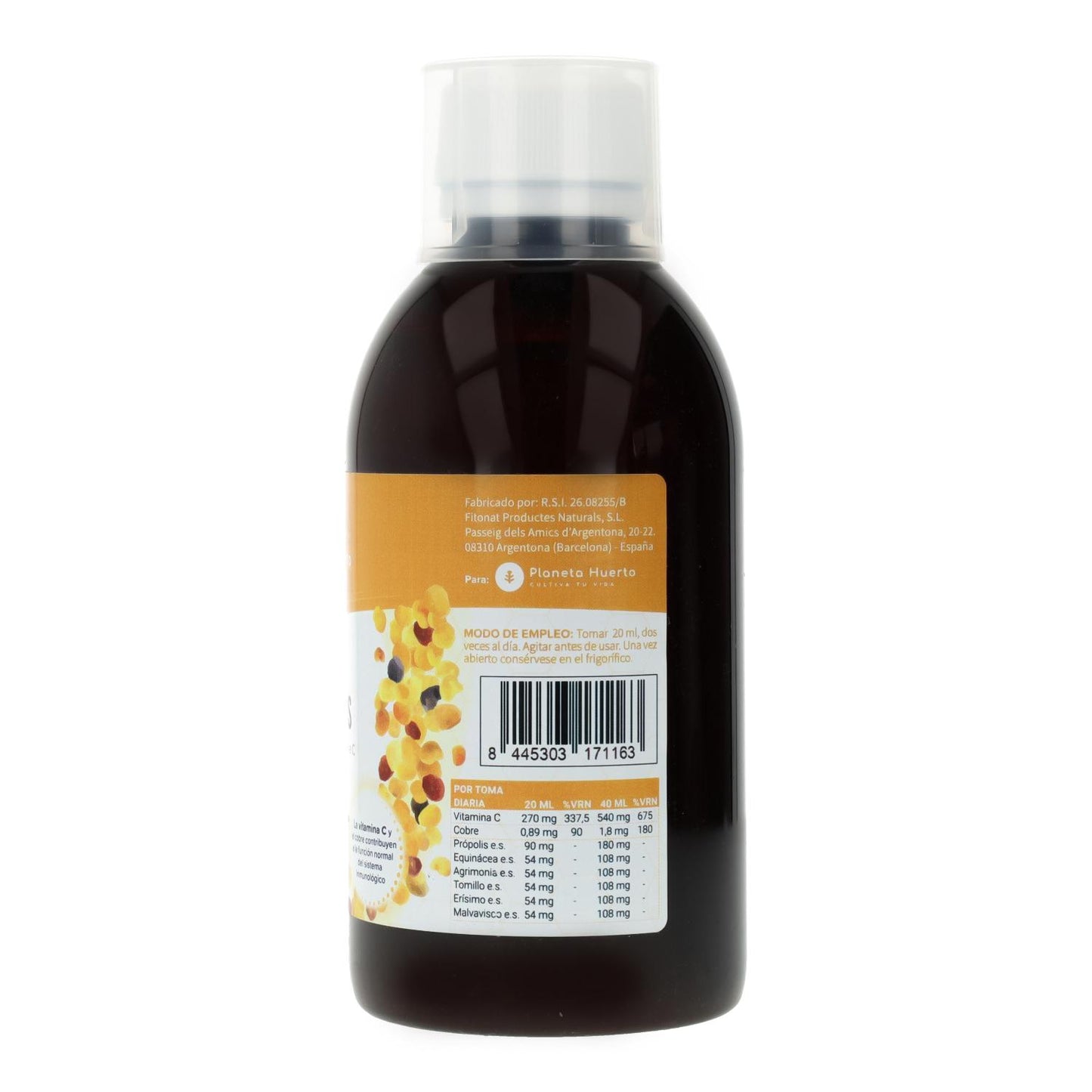 Propolis Syrup Planeta Huerto 250 ML.