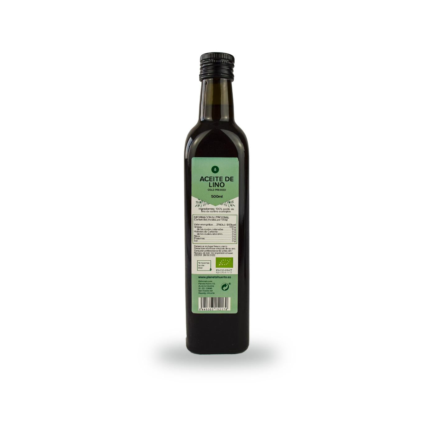 Kaltgepresstes Leinsamenöl Planeta Huerto 500 ml