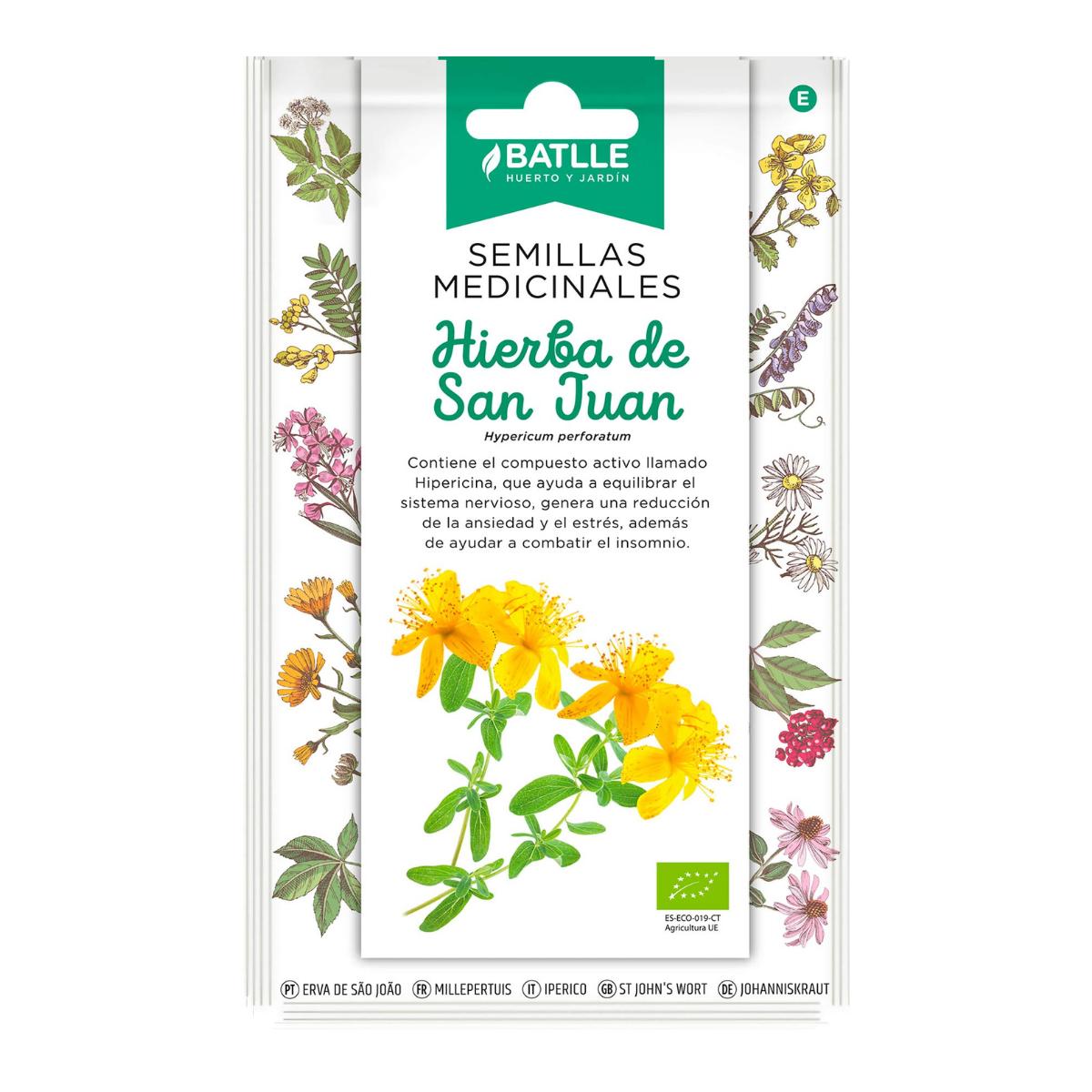 Ekologiczne nasiona dziurawca zwyczajnego Batlle