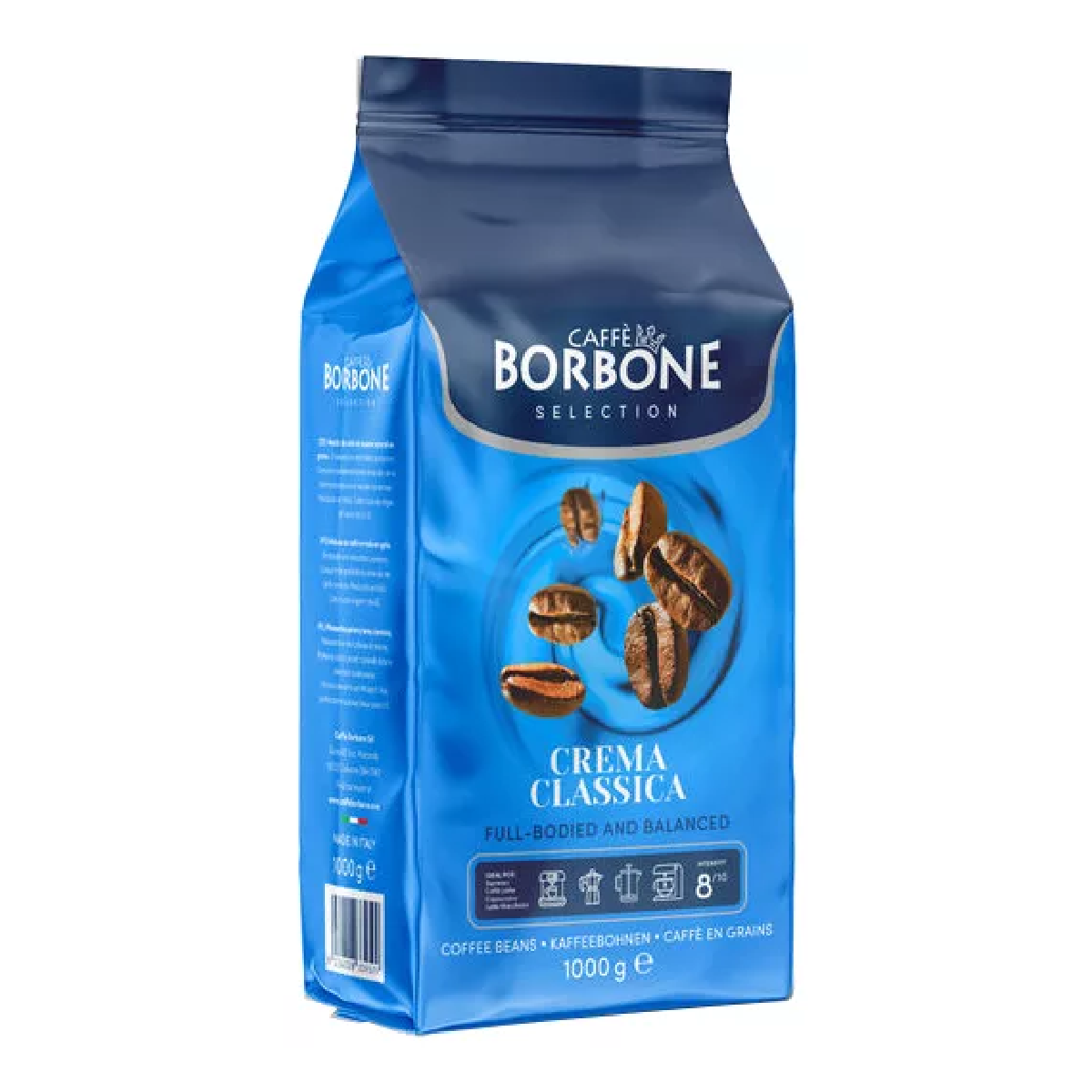 Café en grains Crema Clásica Borbone, 1 kg