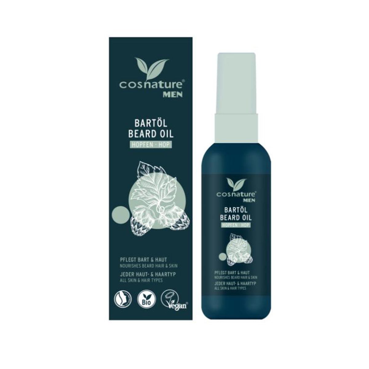 Organic Hops Beard Oil, Costanute, 50 ml