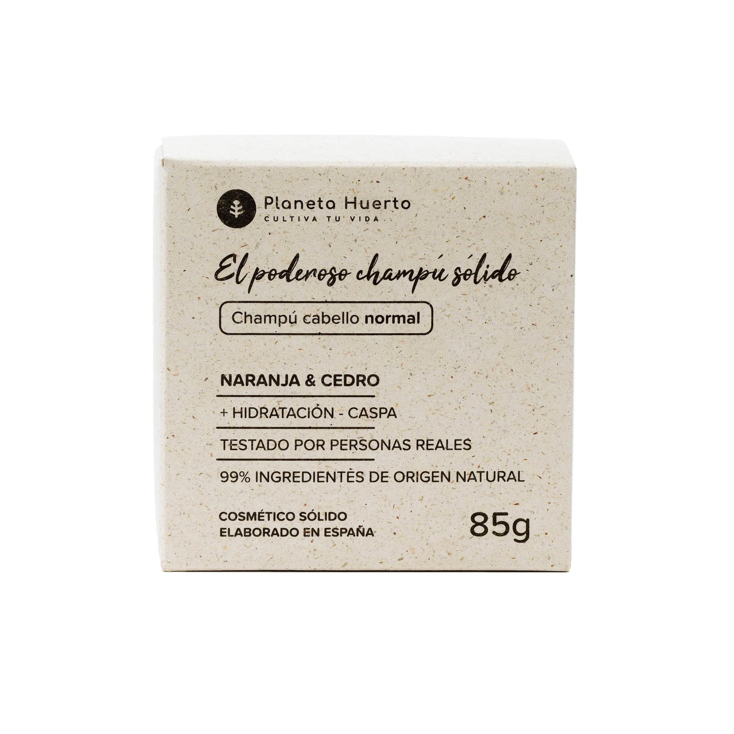 Planeta Huerto Sinaasappel en Ceder Shampoo voor normaal haar 85 g