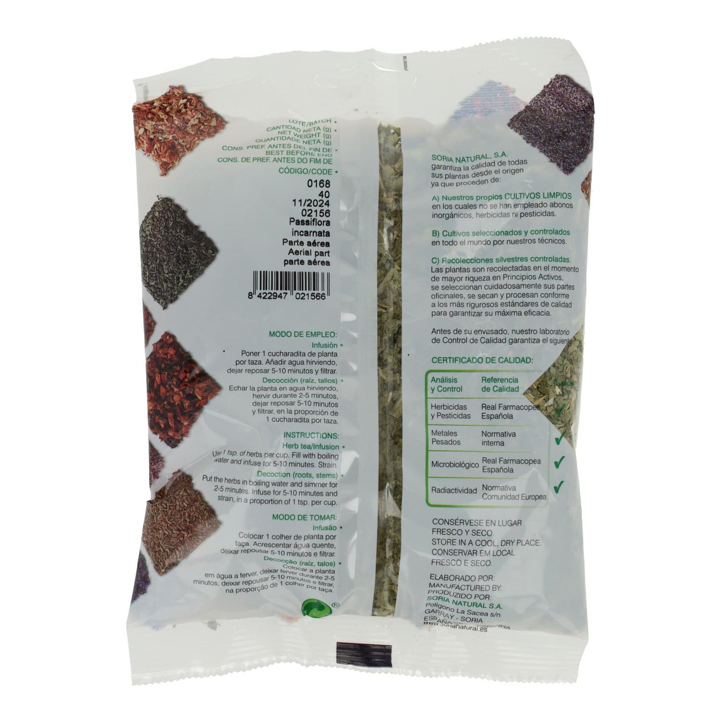 Passiflore Soria Natural, 40 g