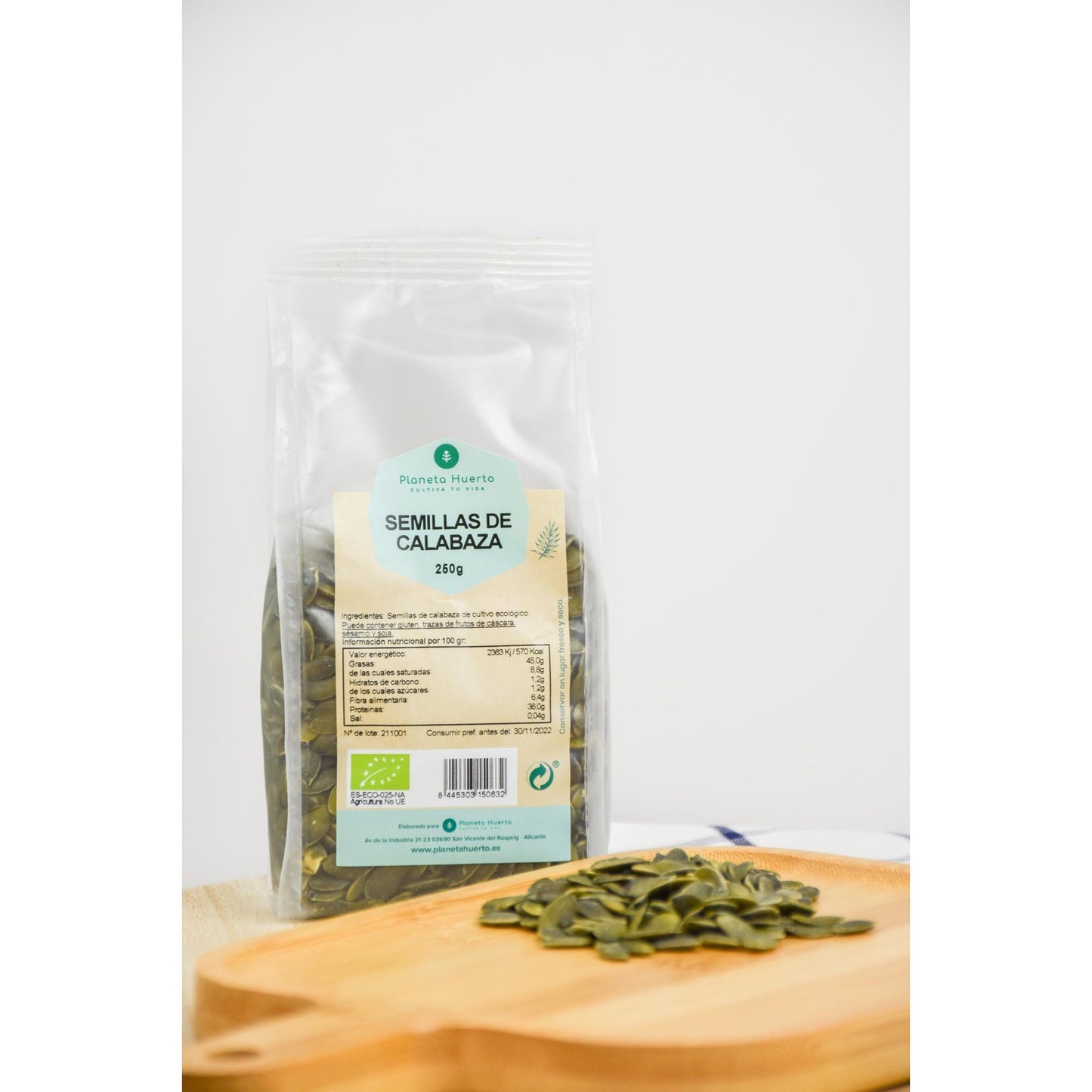 ECO Pestki dyni Planeta Huerto 250 g