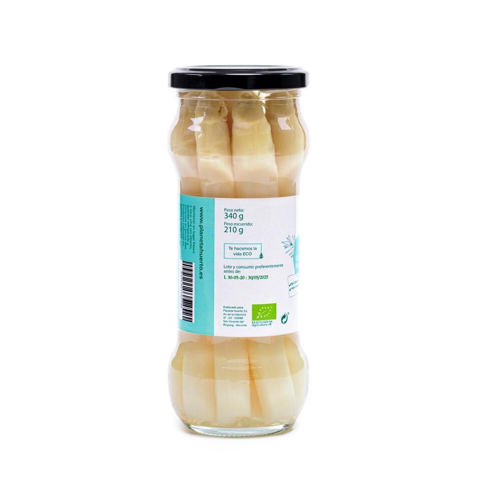 White asparagus ECO Planeta Huerto 340 g
