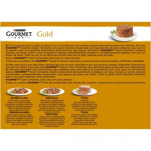 GOURMET GOLD Tartaletki, zestaw mieszany (24 x 85 g)