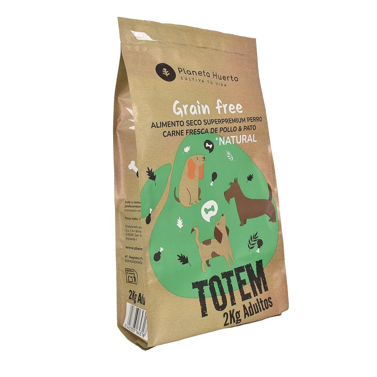 Natural Grain Free Superpremium Kyckling & Anka 2 kg Planeta Huerto
