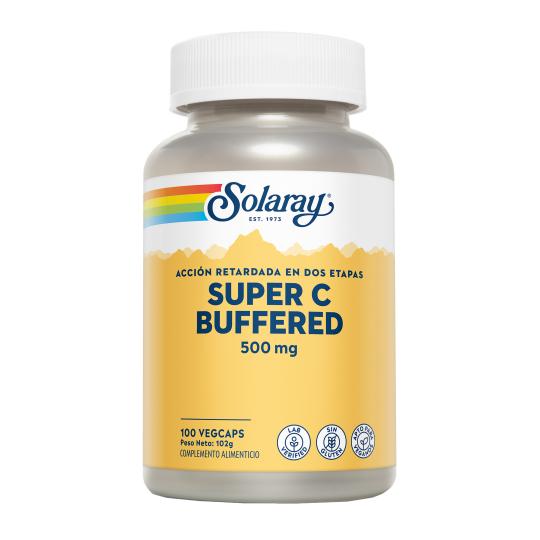 Super Bio C Buffered Solaray, 100 kapsułek