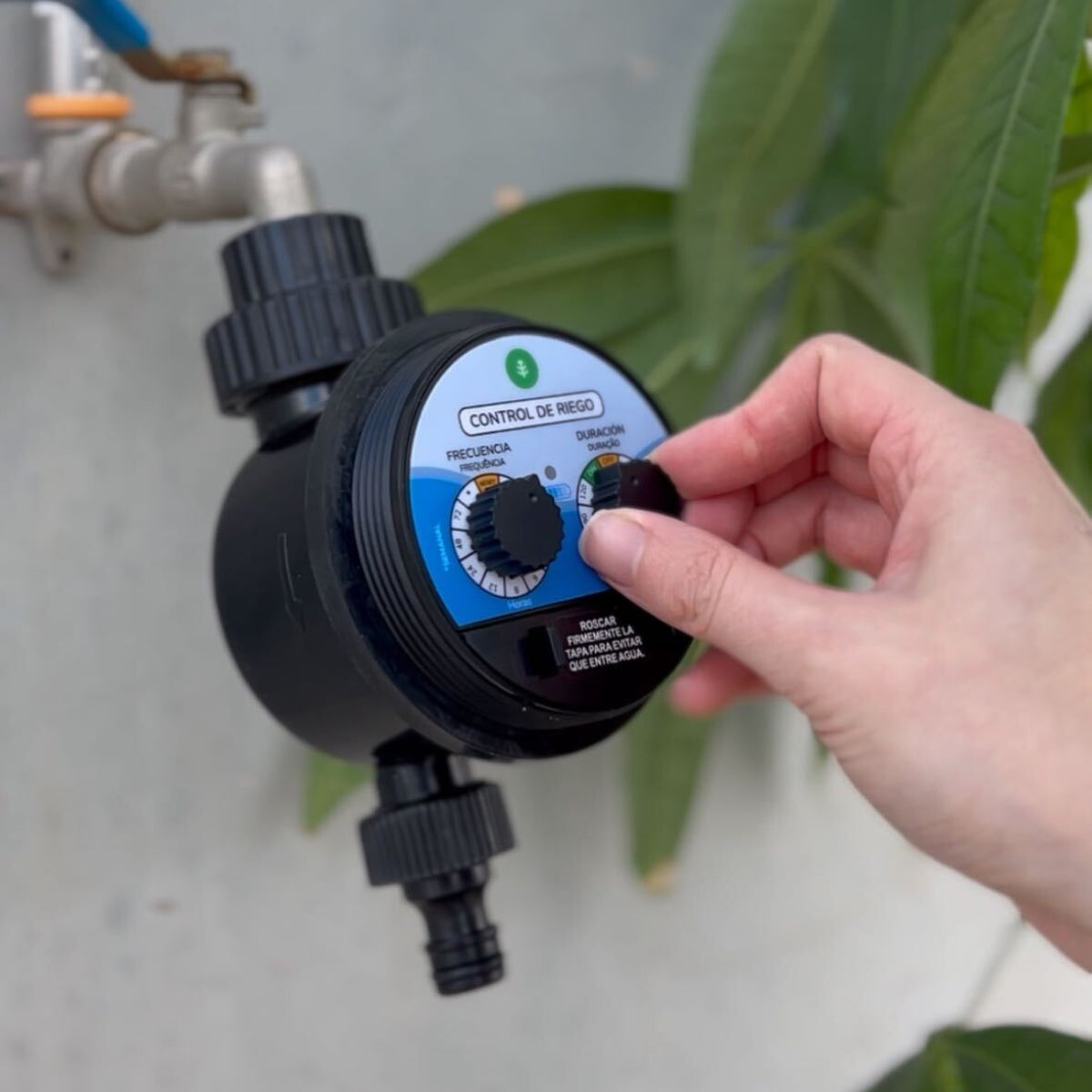 Programmatore di irrigazione blindato a tenuta stagna Planeta Huerto 0-6 bar