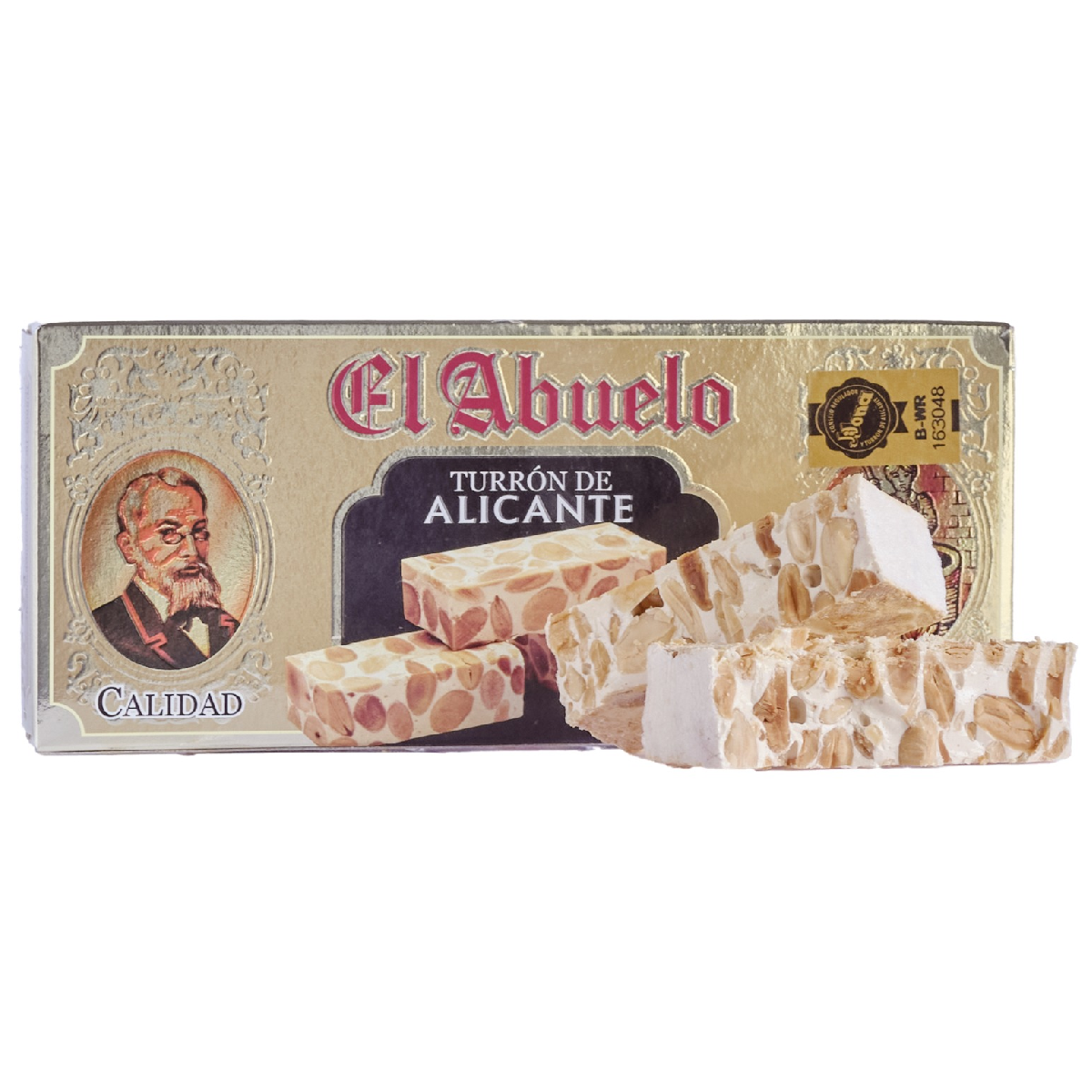 Turrón från Alicante högsta kvalitet El Abuelo 300 g
