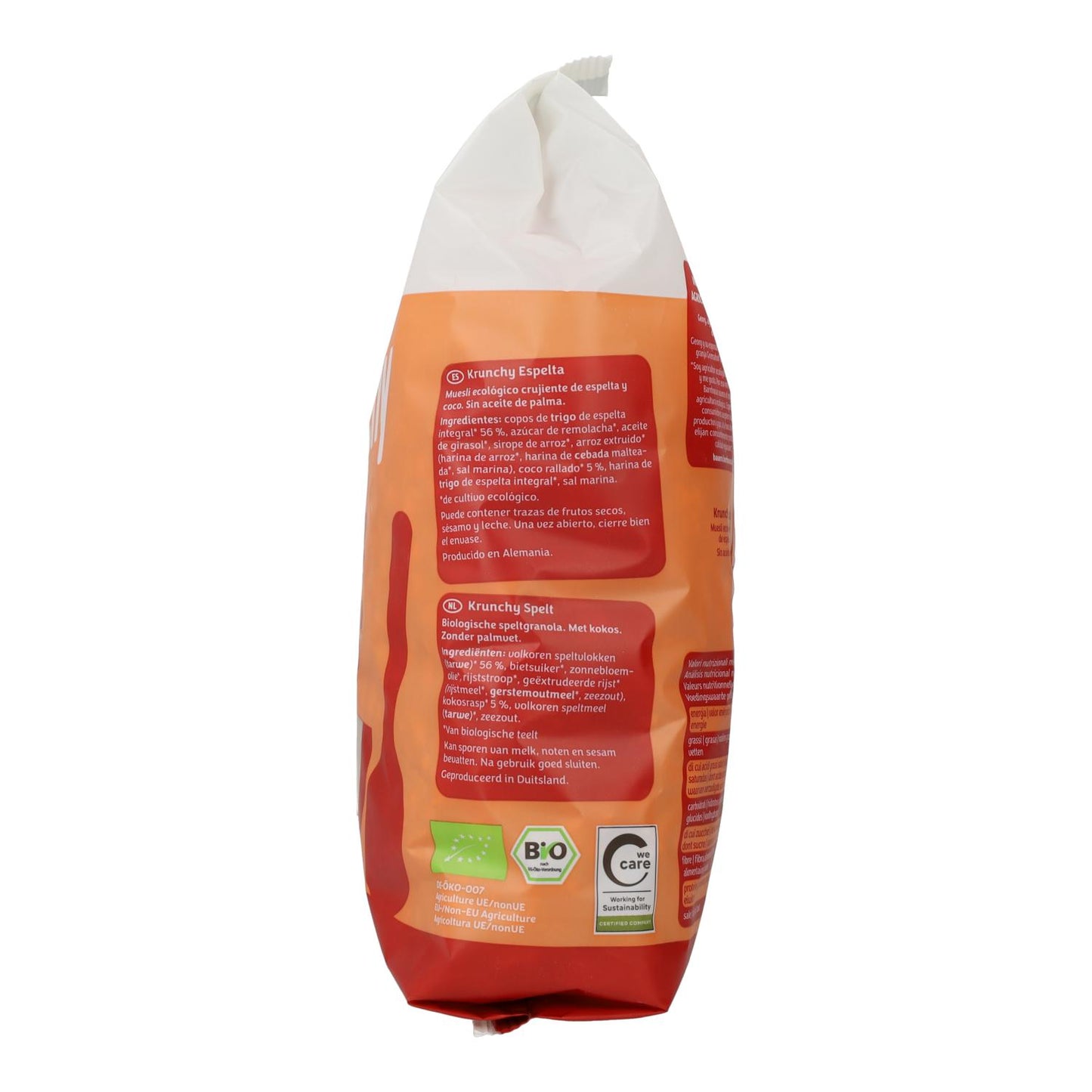 Muesli Krunchy de Trigo de Espelta y Coco BIO Barnhouse 600 g