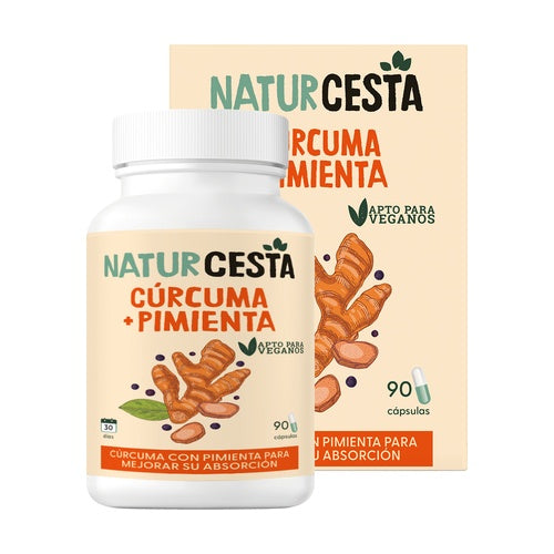 Curcuma+Pepe 90 capsule 440 mg Naturcesta