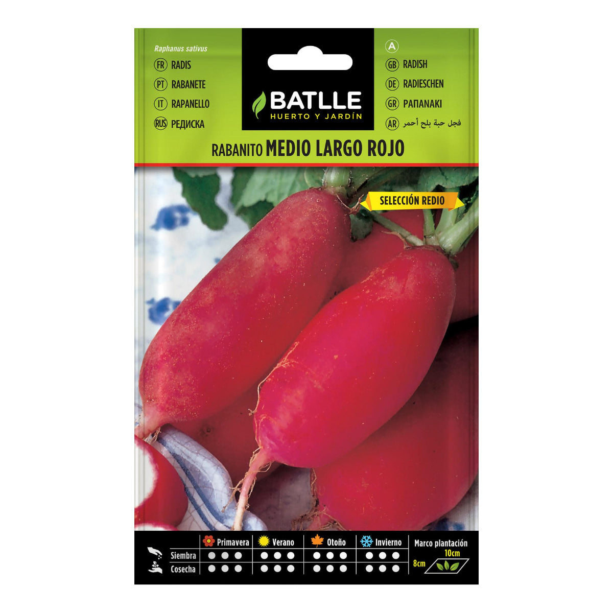 Rode radijszaadjes Batlle