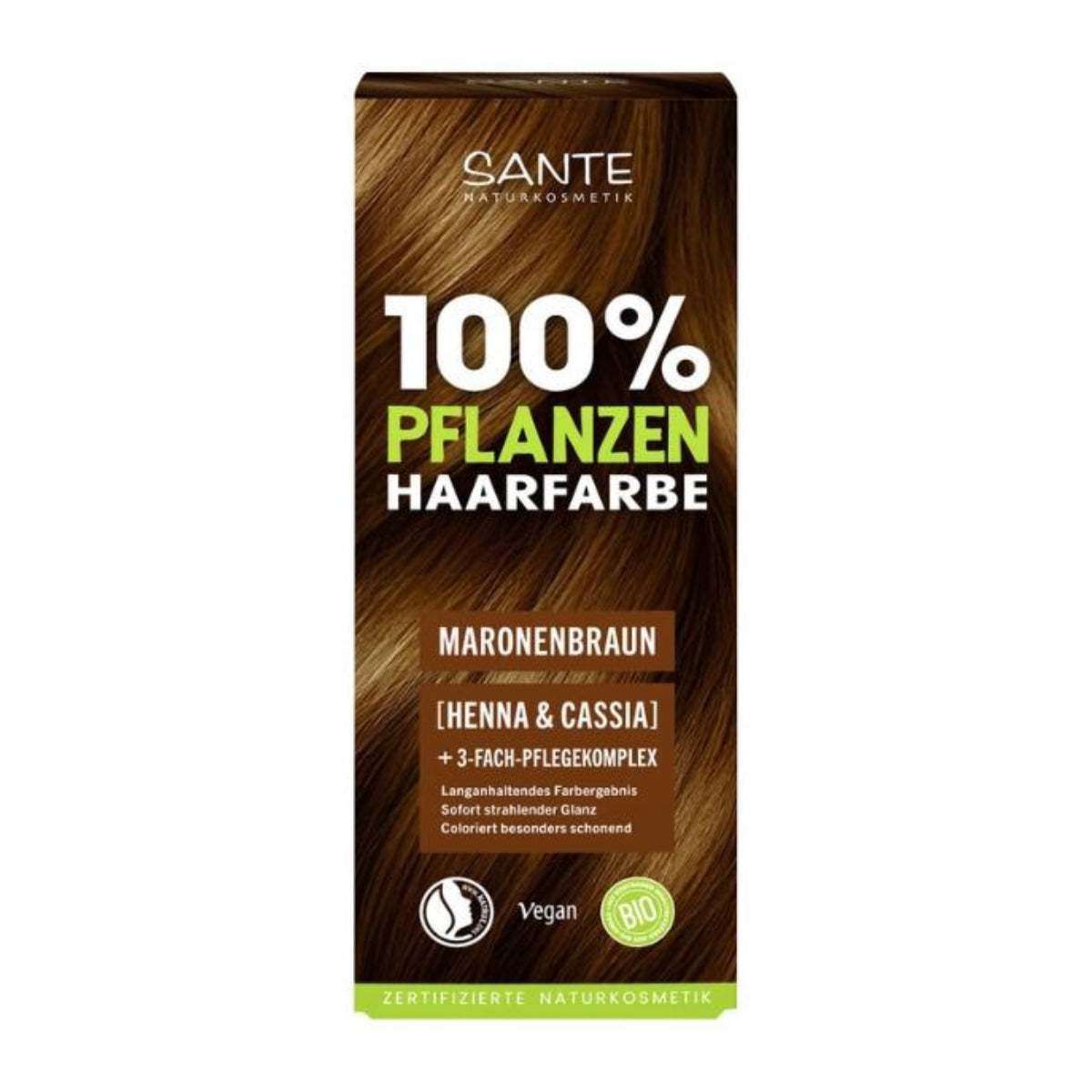 Barwnik roślinny 08 Chestnut Brown Sante 100 g