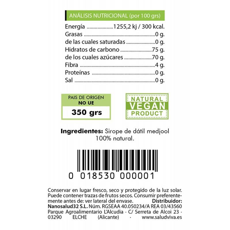 Sciroppo di datteri Medjol Salud Viva 350 g