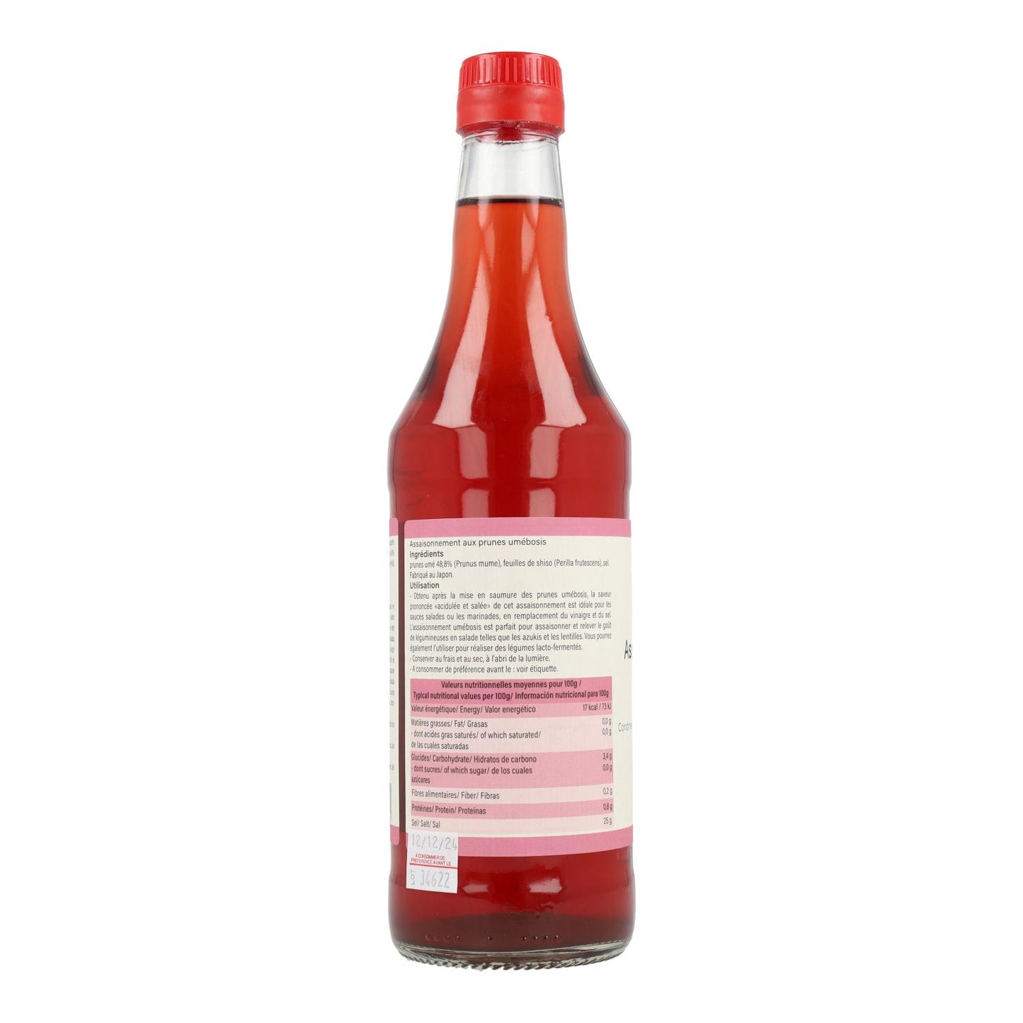 Umeboshi-azijn Celnat, 500 ml