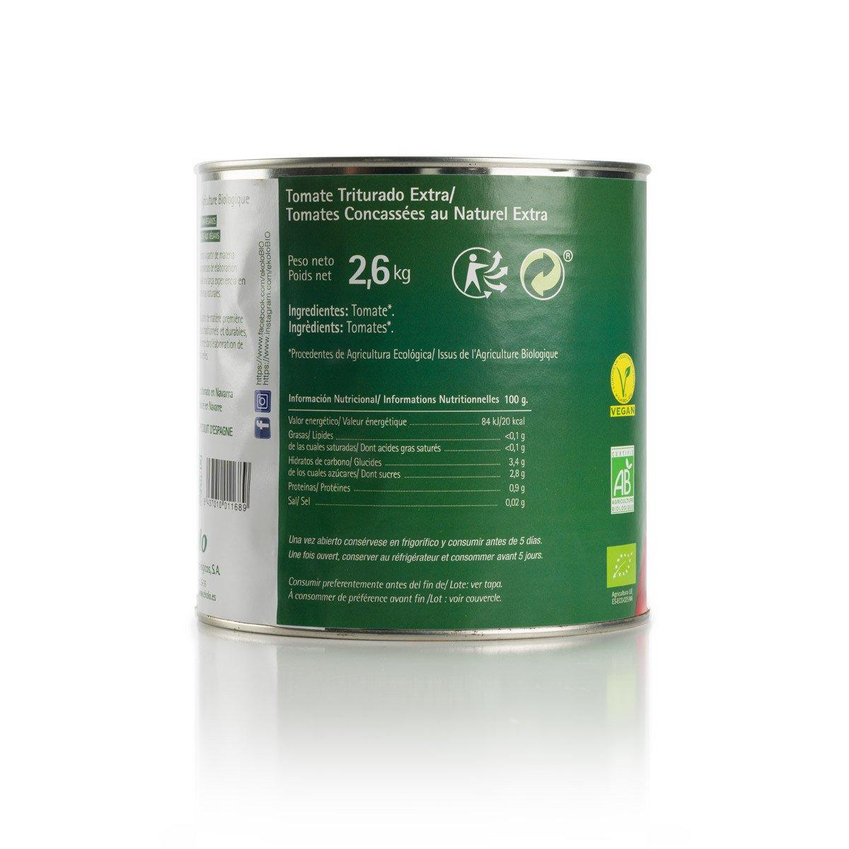 Ekolo Bio-Tomatenpüree 2,6 kg