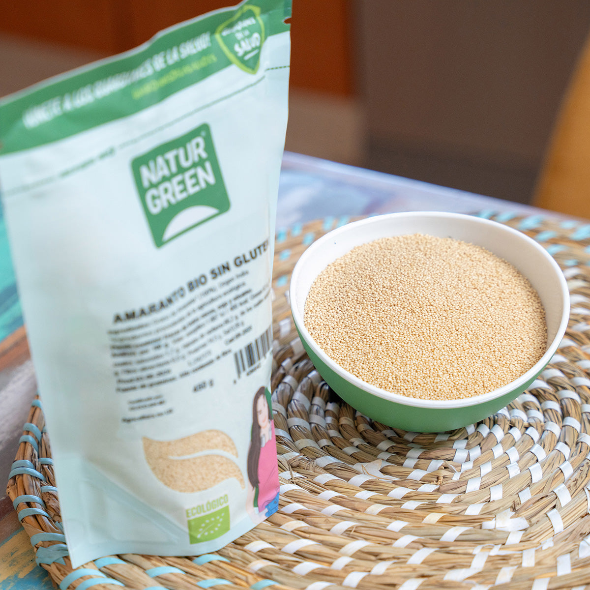 Bio-Amaranth glutenfrei NaturGreen 450 g