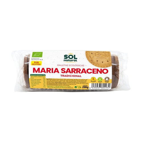 Bio-Buchweizen-Maria-Kekse Sol Natural 200 g