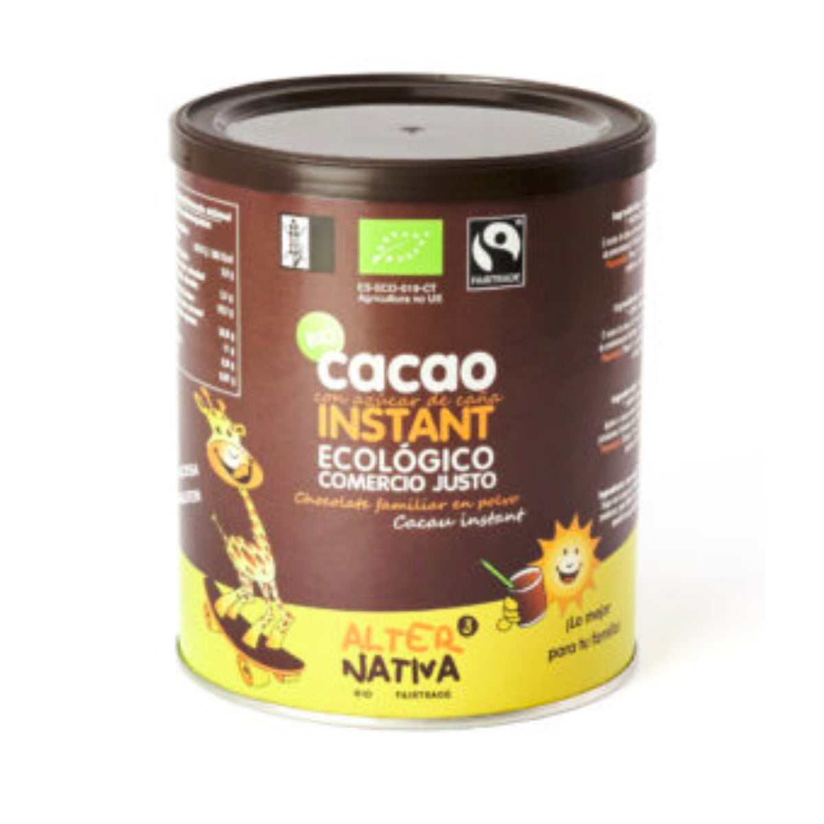 Pot de cacao instantané bio FT Alternativa3 400 g