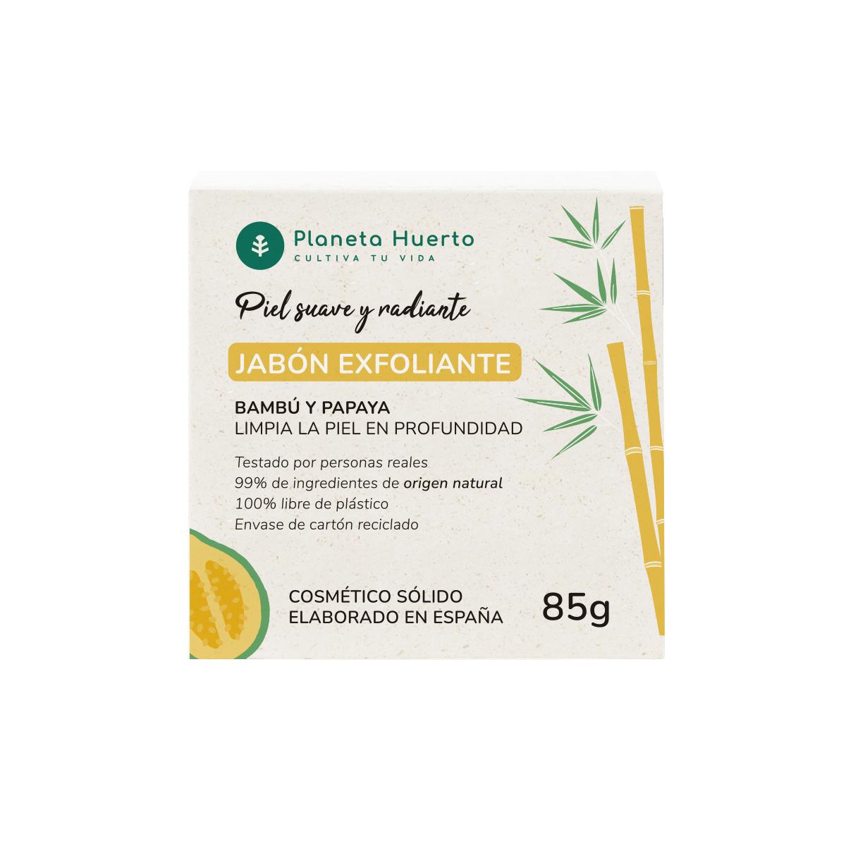 Exfoliating soap with Papaya extract Planeta Huerto 85 g