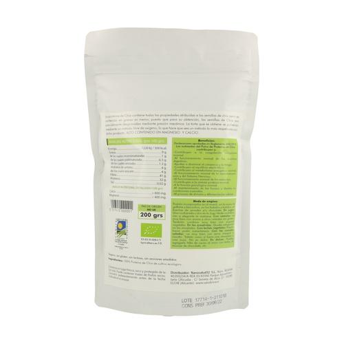 Protéines de chia en poudre ECO Salud Viva 200 g