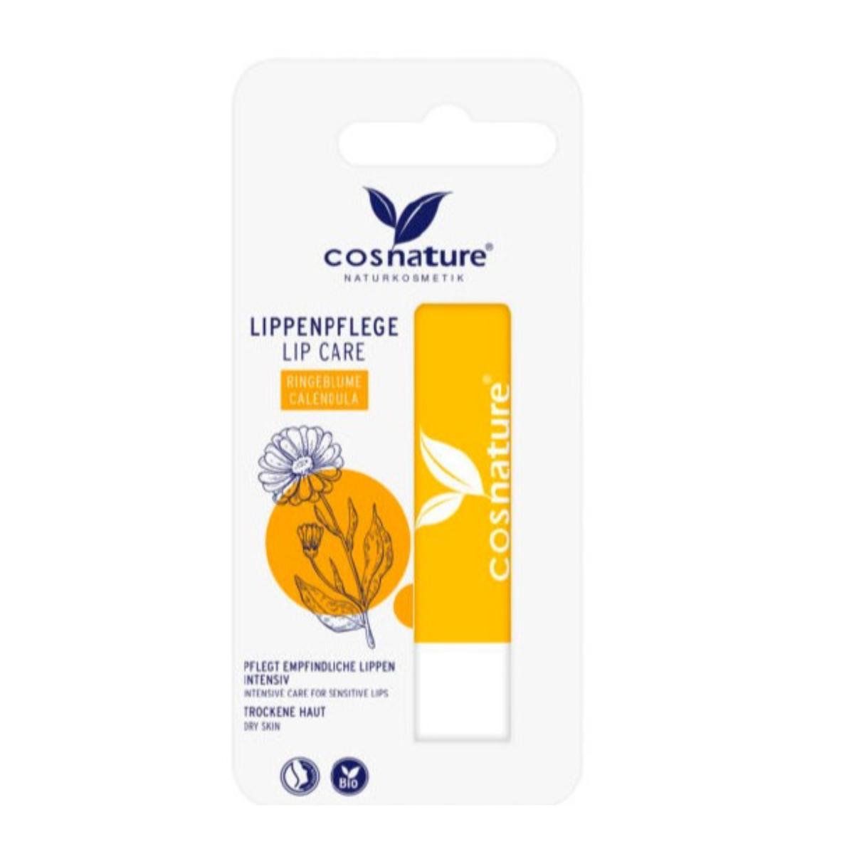 Cosnature Organic Calendula Sensitive Lip Balm 4.8 g