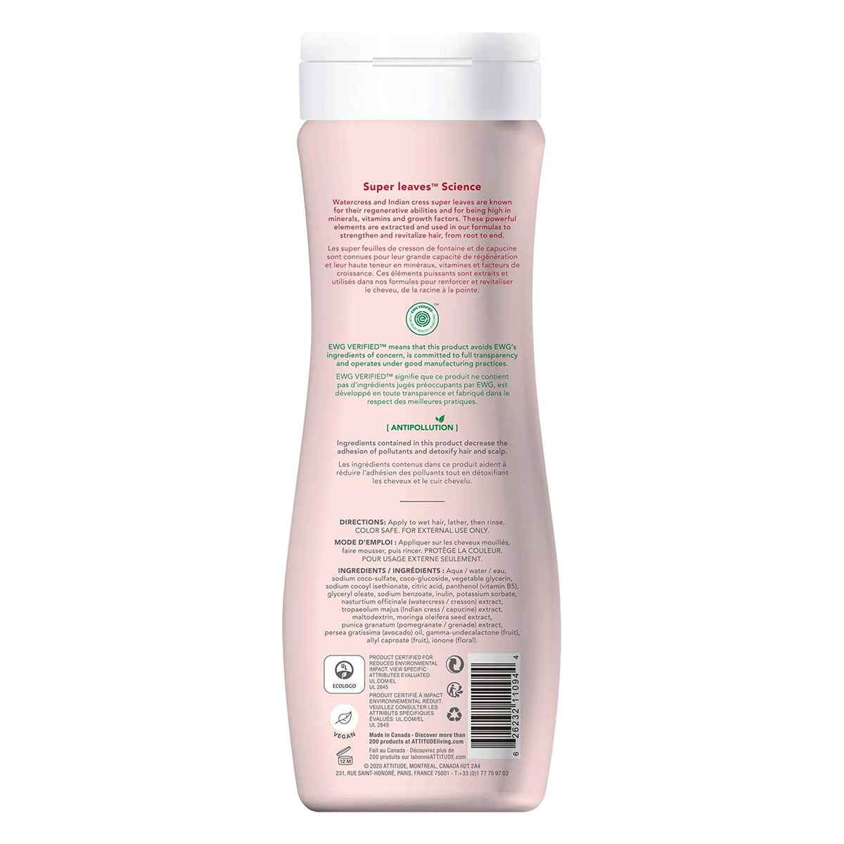 Super Leaves Colorlast Attitude Shampoo 473 ml