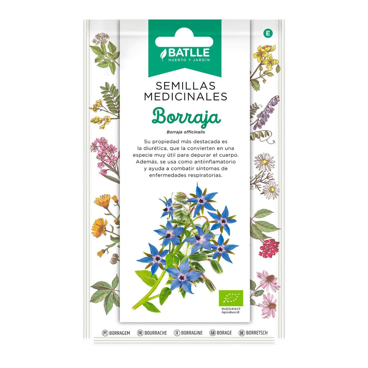 Graines de bourrache bio Batlle