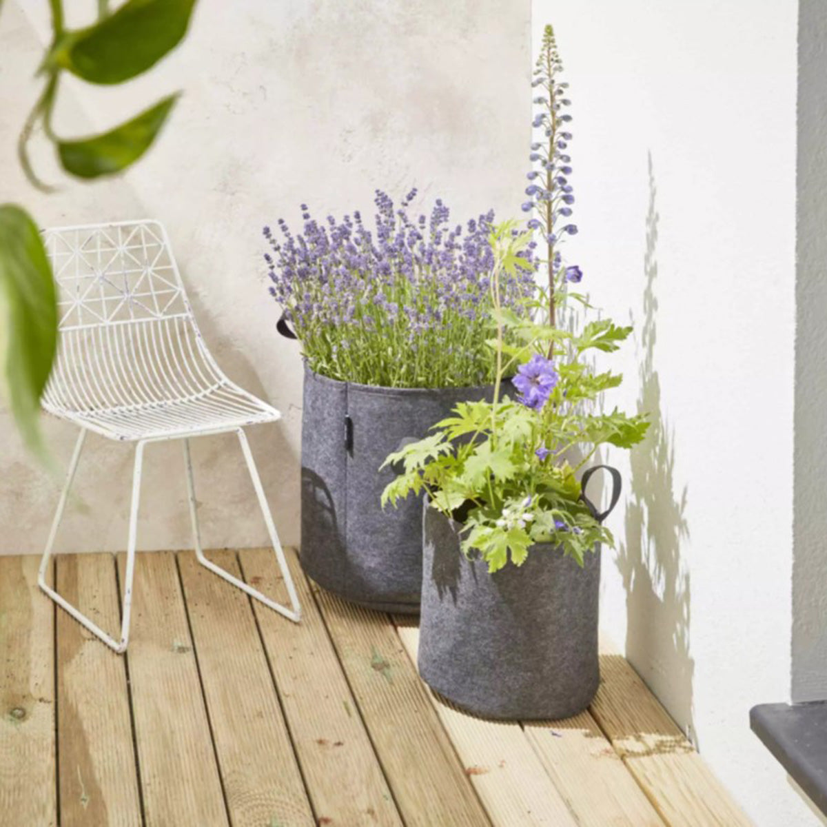 Bag4Plant Grey geotextile felt planting bag ø25cm 12.3 L