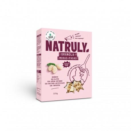 Bio-Müsli mit Brombeeren und Rosinen Natruly 325 g