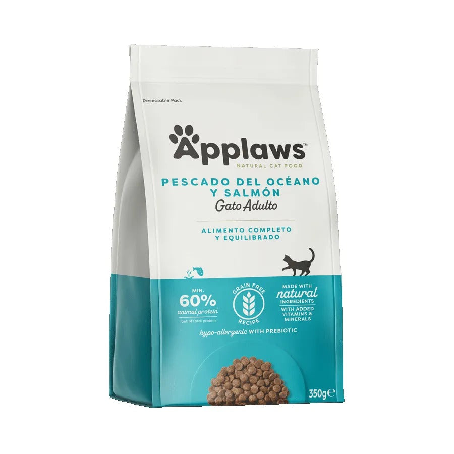 Applaws Cat Dry Adult Fish and Salmon 350 g Grain-free natural cat food