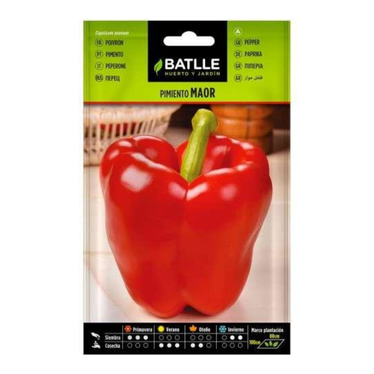 Paprikafrön Maor Batlle