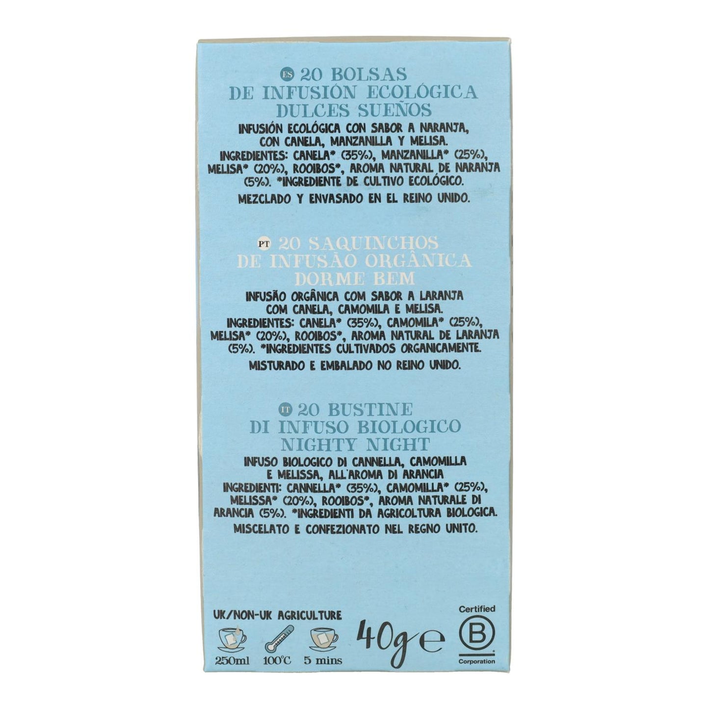 Little Dreamer Bio Cupper herbal tea 20 bags