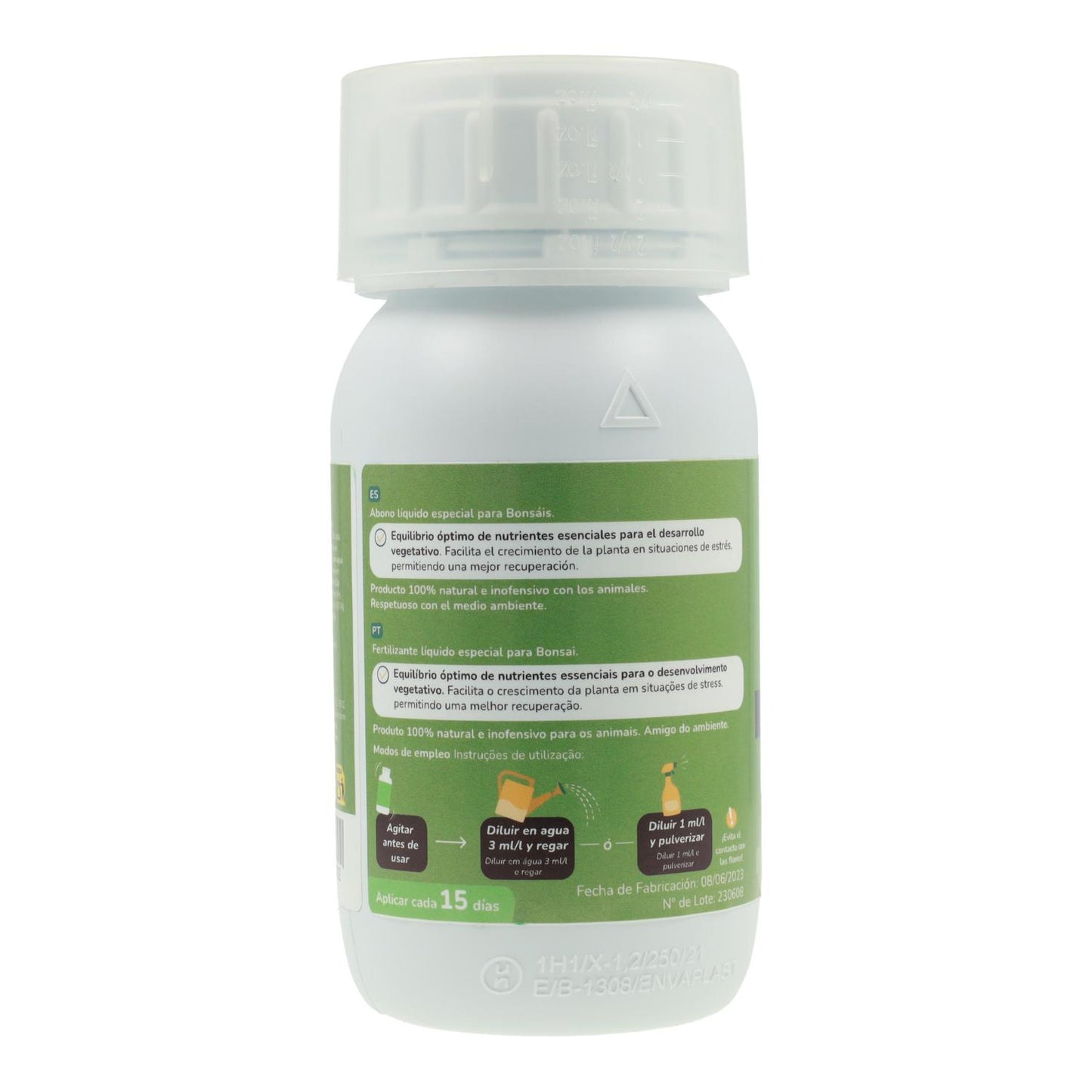 Płynny nawóz do bonsai Planeta Huerto 250 ml