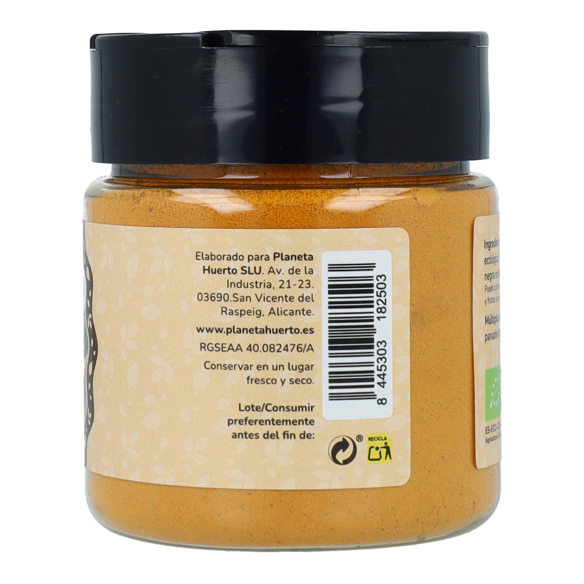 Gurkmeja + Peppar Bio ECO Planeta Huerto 100g