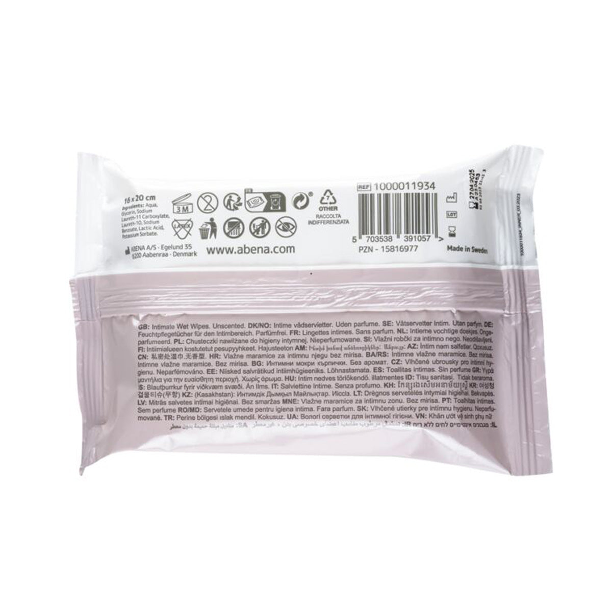 Feuchte Intim-Reinigungstücher 20 Stück ABENA