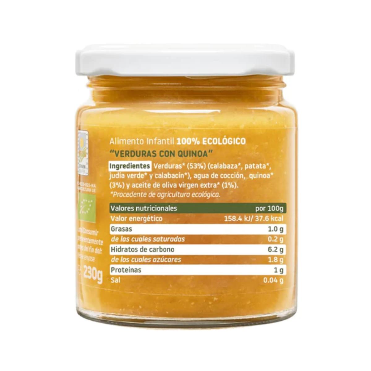 PROMOCJA 3x słoiczek ekologicznych warzyw z komosą ryżową Smileat 230 g