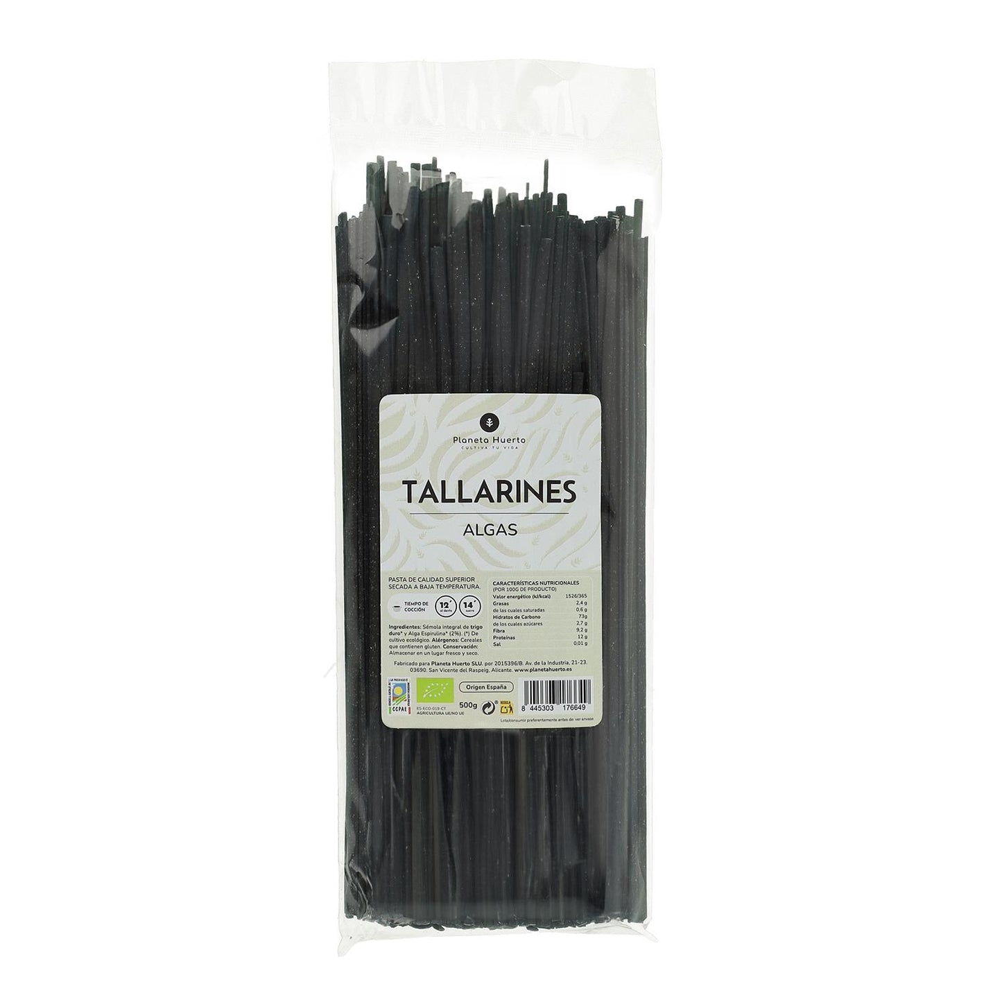 Zeewier tagliatelle ECO Planeta Huerto 500gr