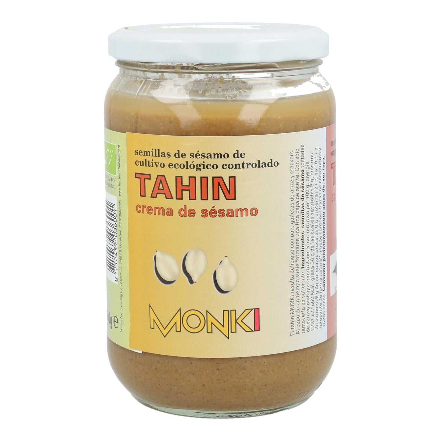 Geröstetes Tahin ohne Salz Bio Monki 330 g