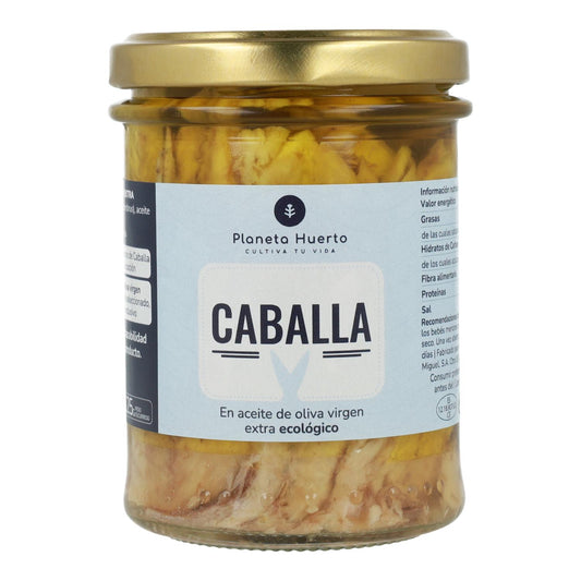 Mackerel in olive oil ECO Planeta Huerto 190 g