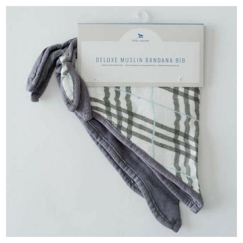 Śliniaki bambusowe Pendleton Plaid 2 szt. Little Unicorn