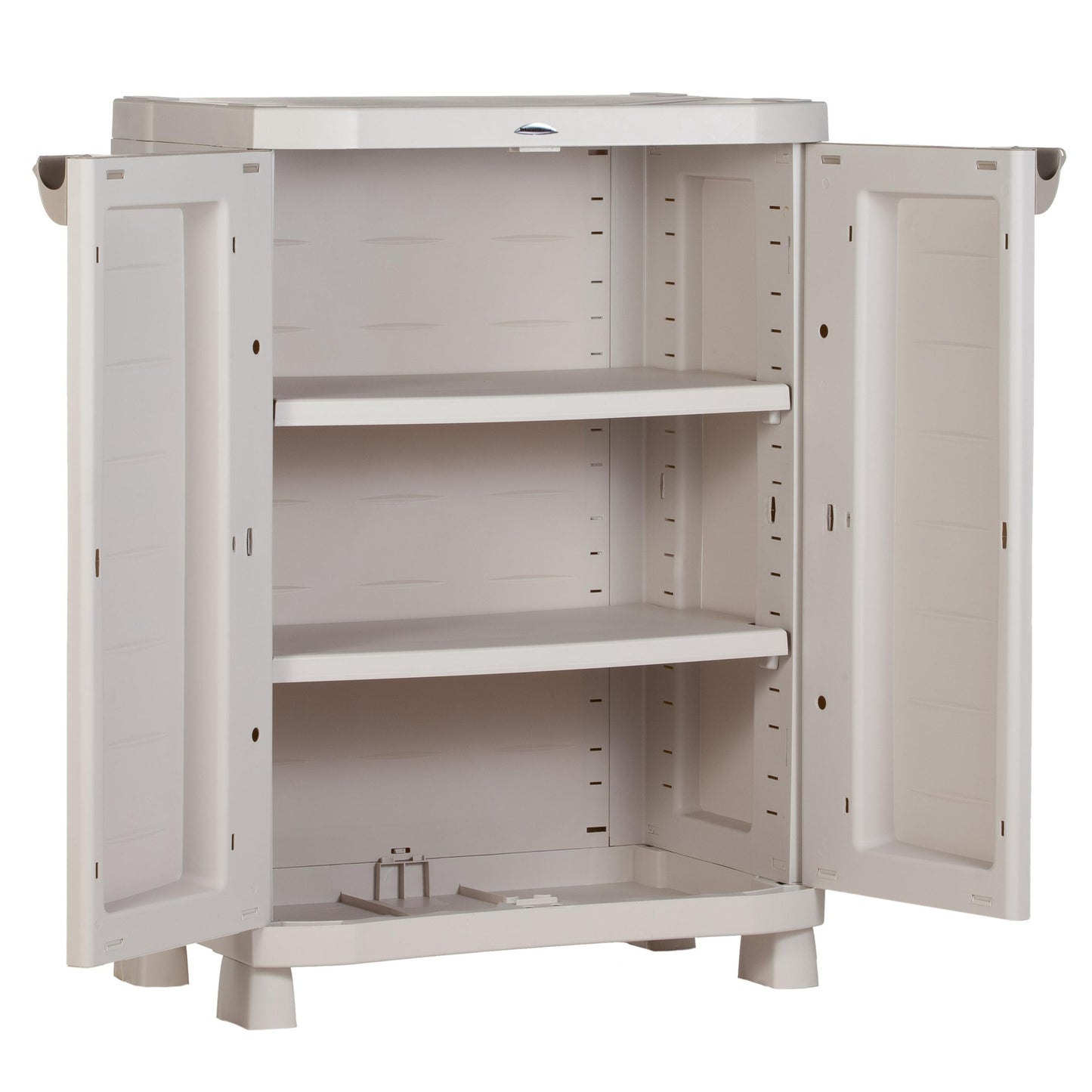 Halber Schrank 70 cm Space Saver Plastiken Beige (überholt)