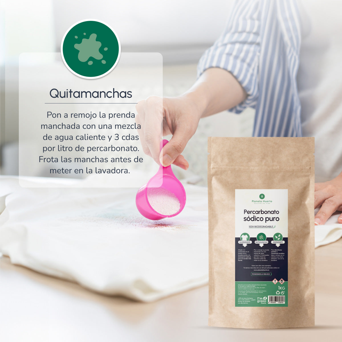 Natriumpercarbonat Planeta Huerto 2,5 kg
